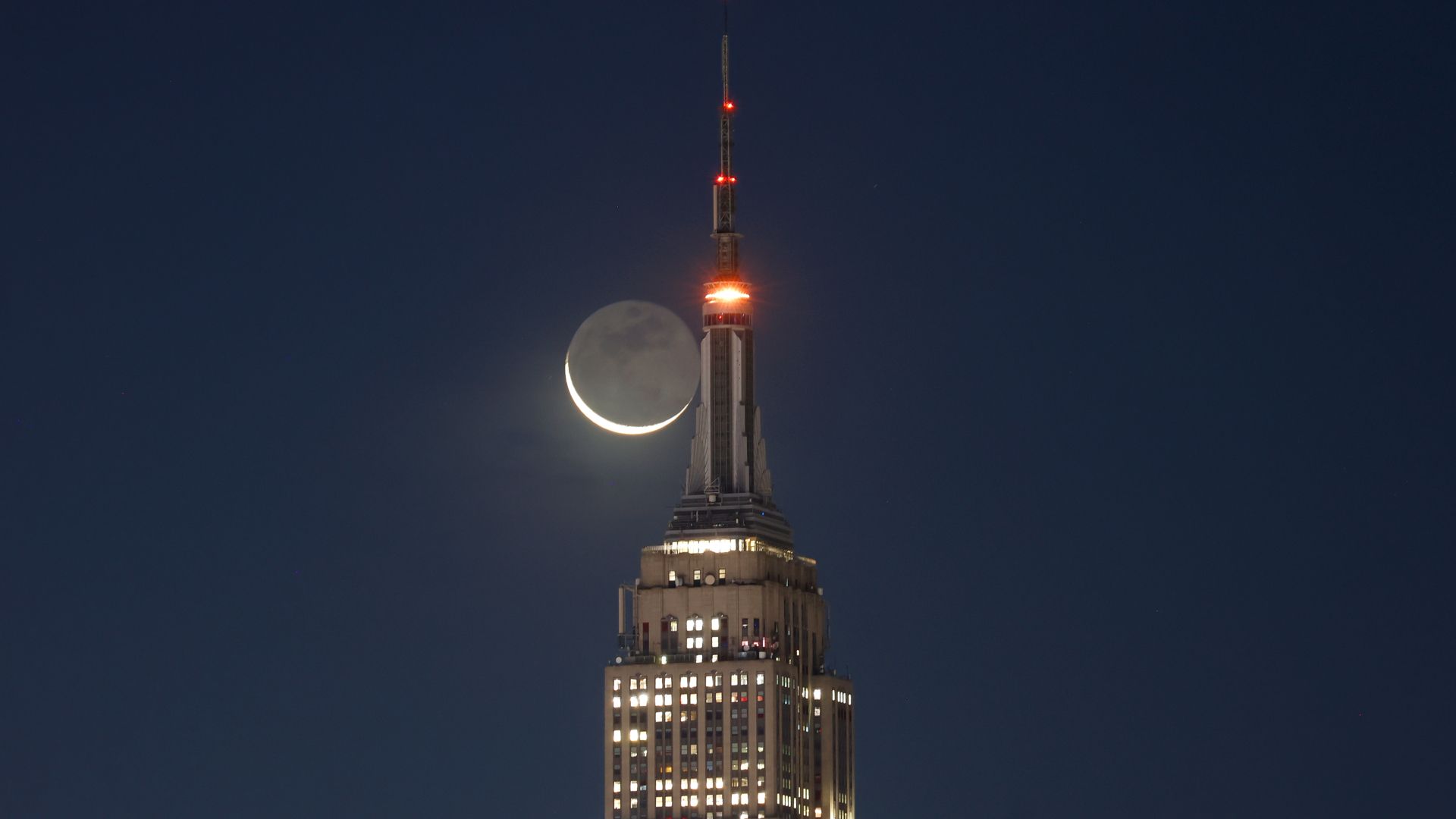 Earthshine revelará a face oculta da lua esta semana – veja como vê-la