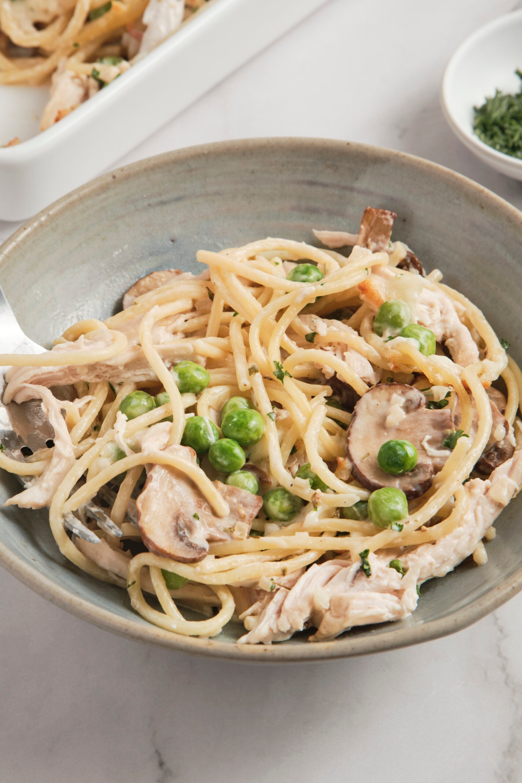 Frango Tetrazzini – Comida Fé Fitness