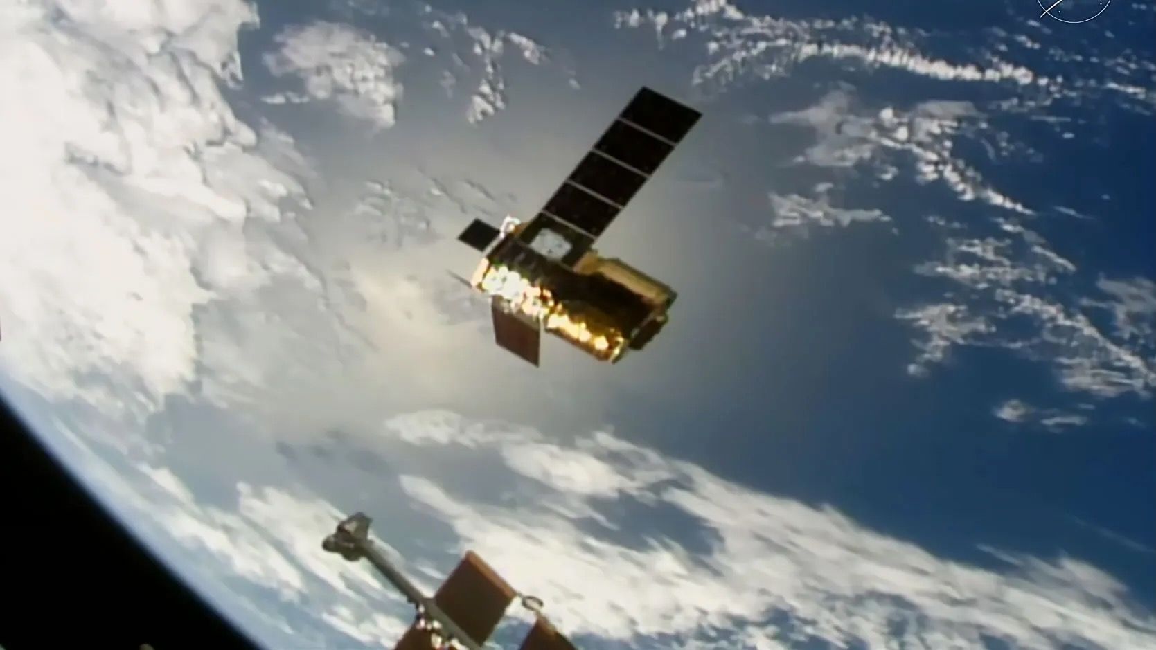 A primeira nave de carga HTV-X do Japão sai da Estação Espacial Internacional (foto)
