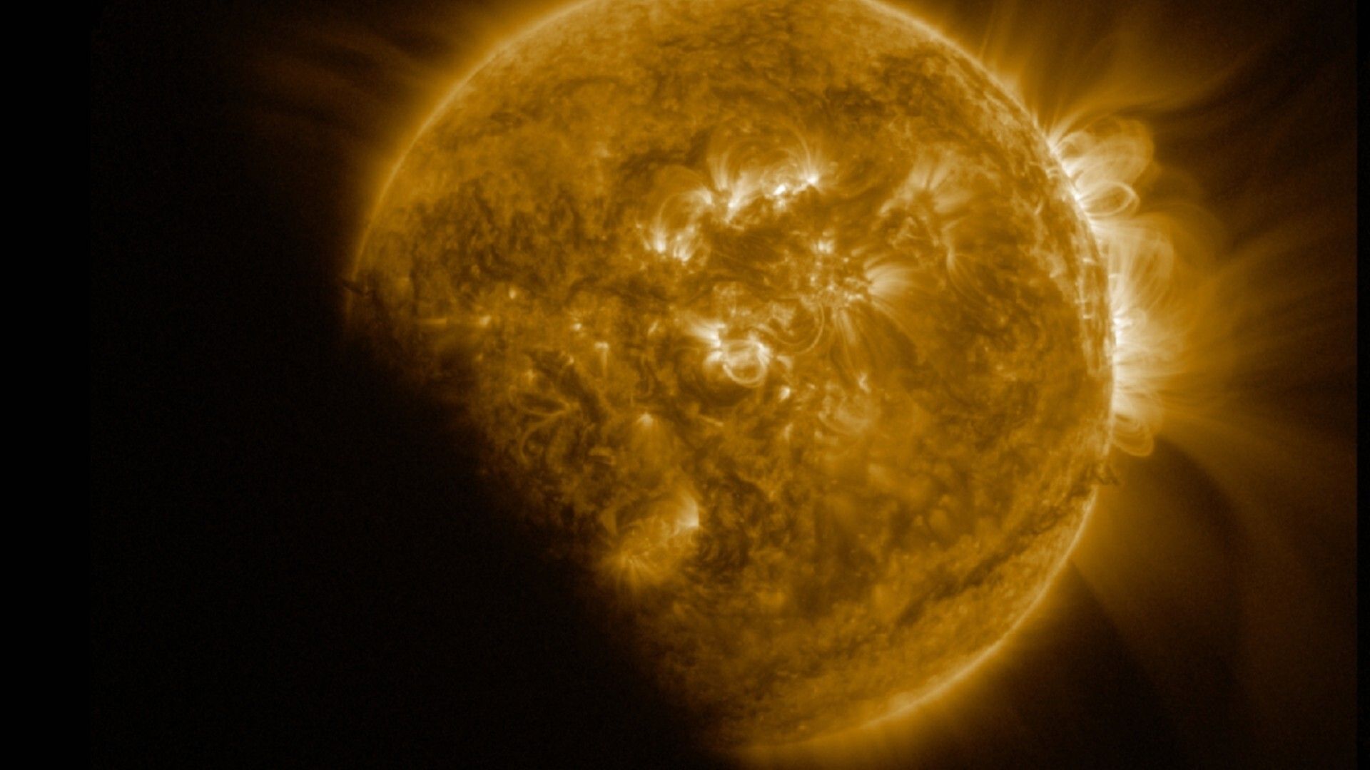 Tempestades solares são alimentadas por um motor magnético a 16 Terras de profundidade, segundo estudo