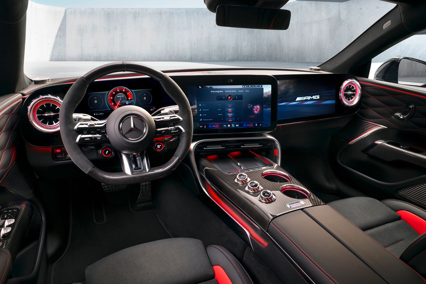 Mercedes-AMG revela nova cabine GT de 4 portas