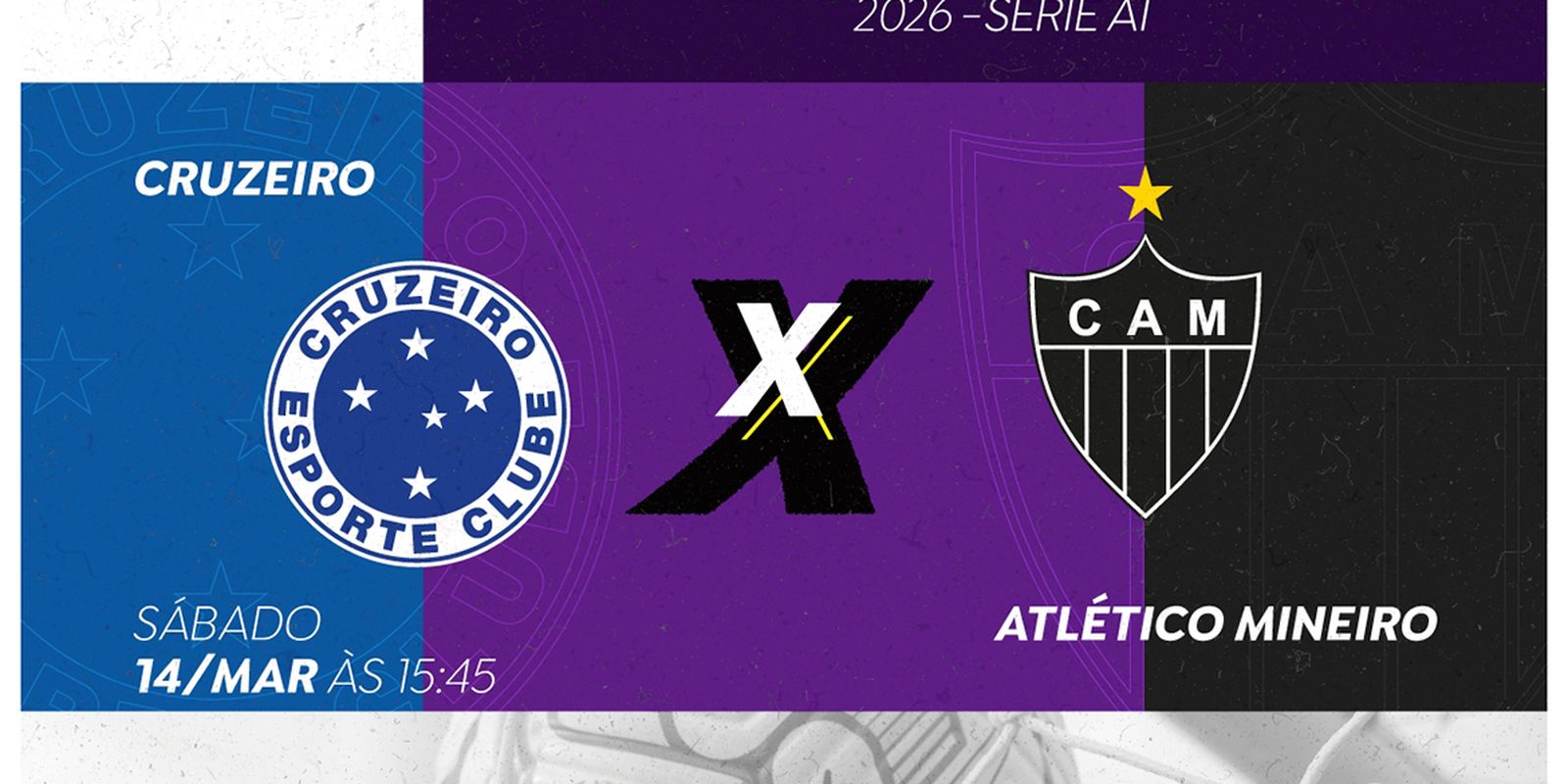TV Brasil transmite amanhã jogo entre Cruzeiro e Atlético Mineiro