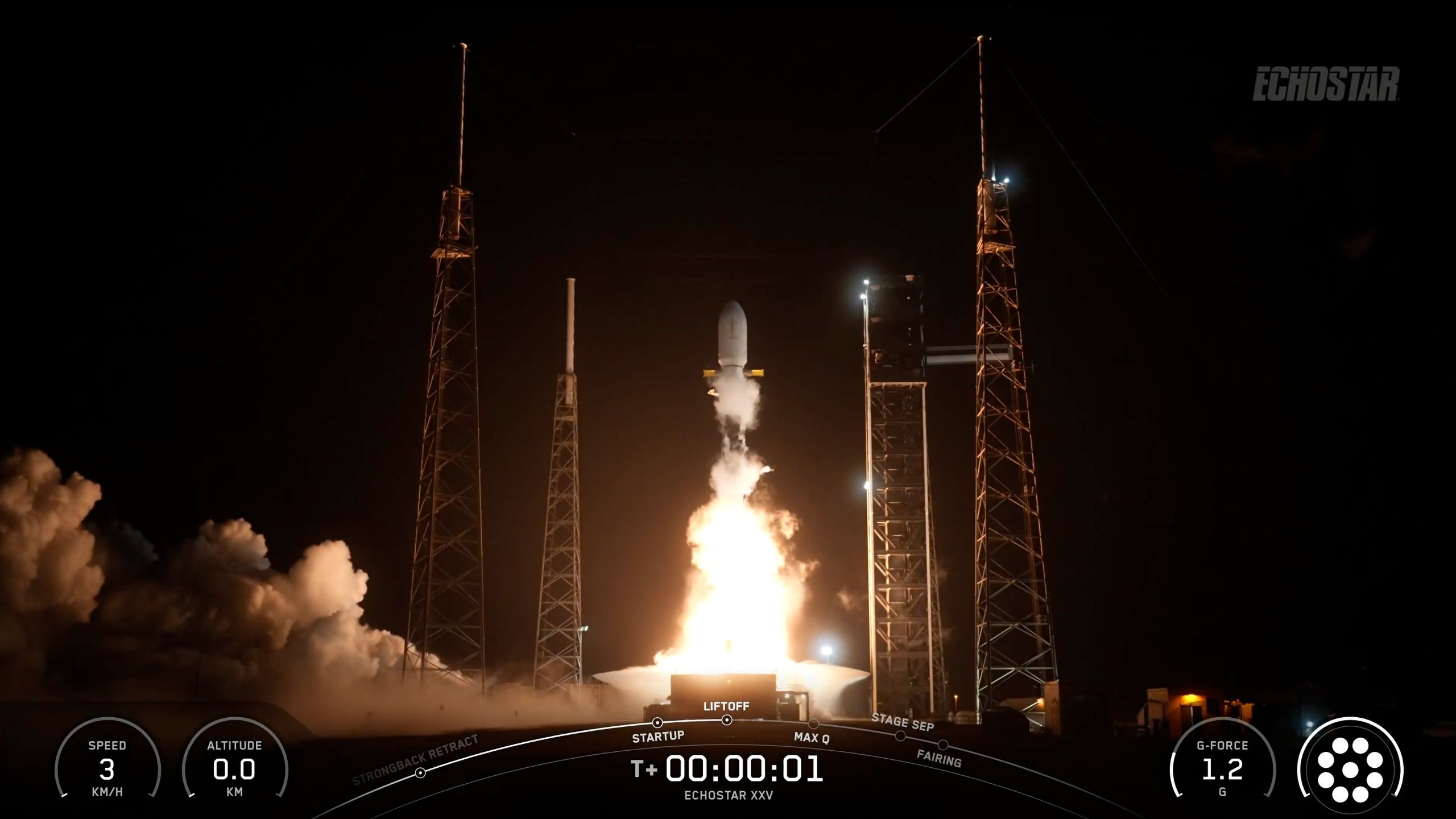 SpaceX lança satélite de TV de 15.000 libras em órbita em sua 30ª missão do ano (fotos)