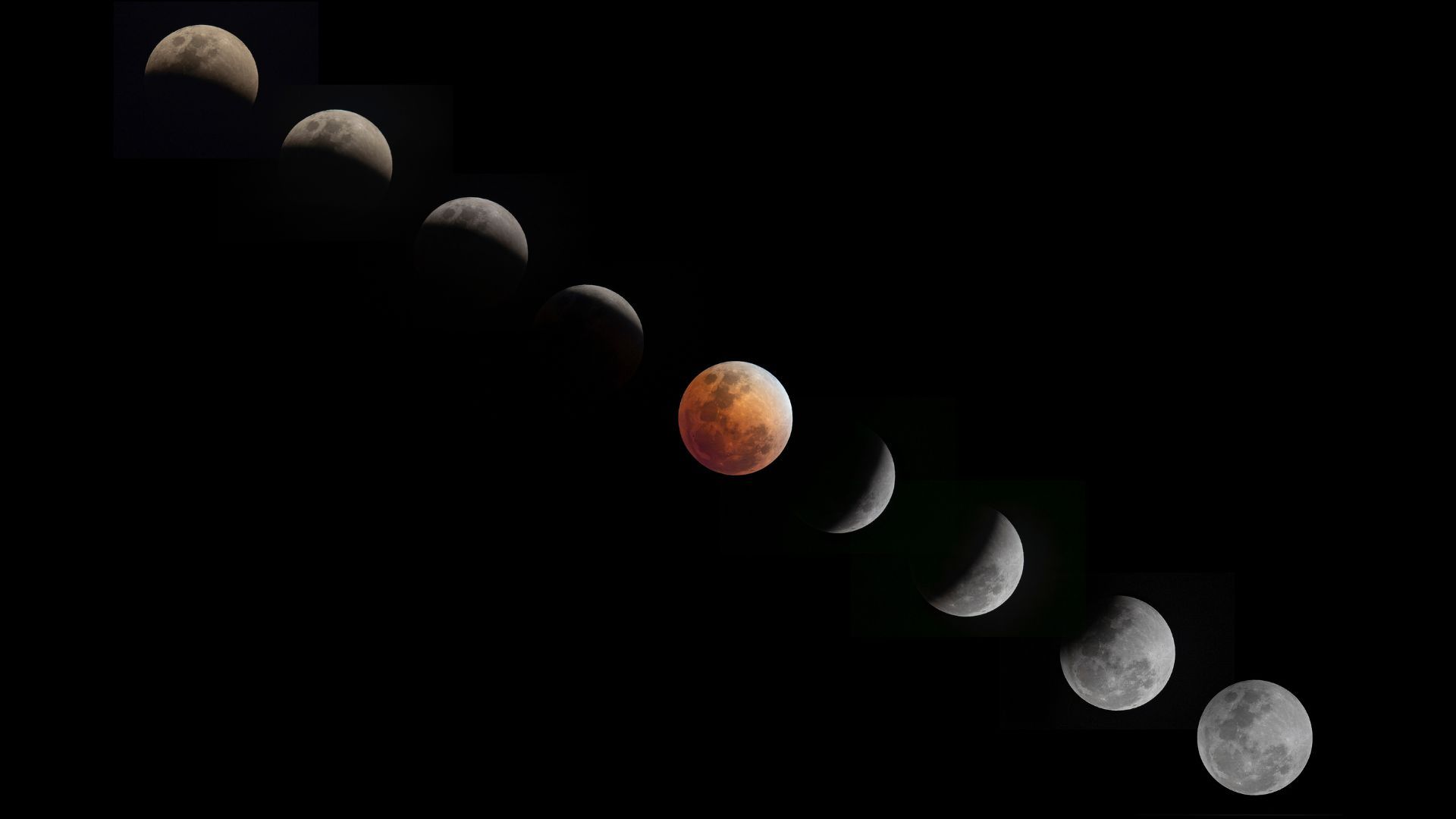 O eclipse lunar total de 2026 deslumbra em fotos incríveis de todo o mundo