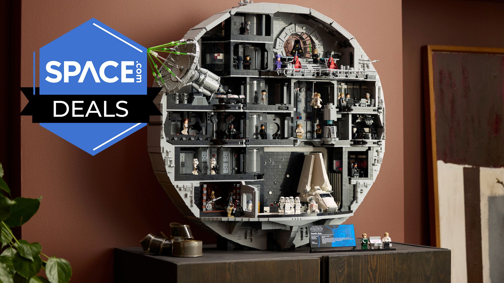 O maior conjunto Lego Star Wars UCS Death Star está com desconto de £ 135 agora