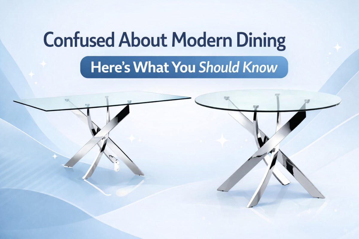 Ficou confuso com as mesas de jantar modernas? Aqui está o que você deve saber – Móveis modernos | Móveis Contemporâneos | Quarto moderno