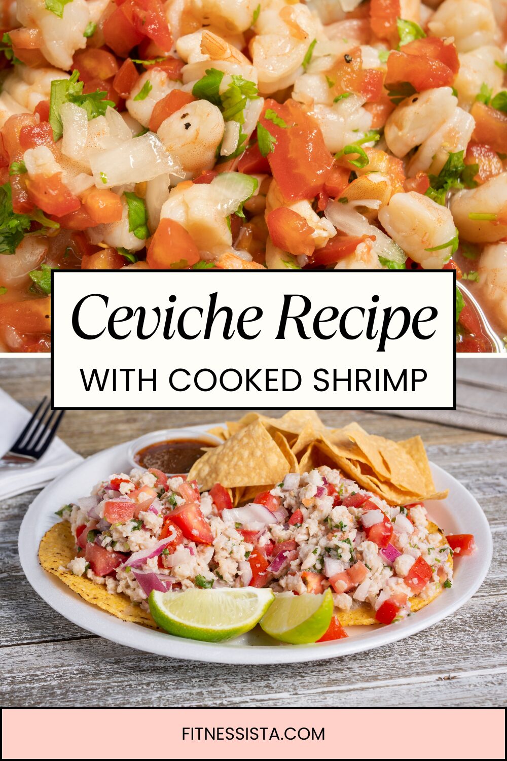 A melhor receita de ceviche (com camarão cozido!)