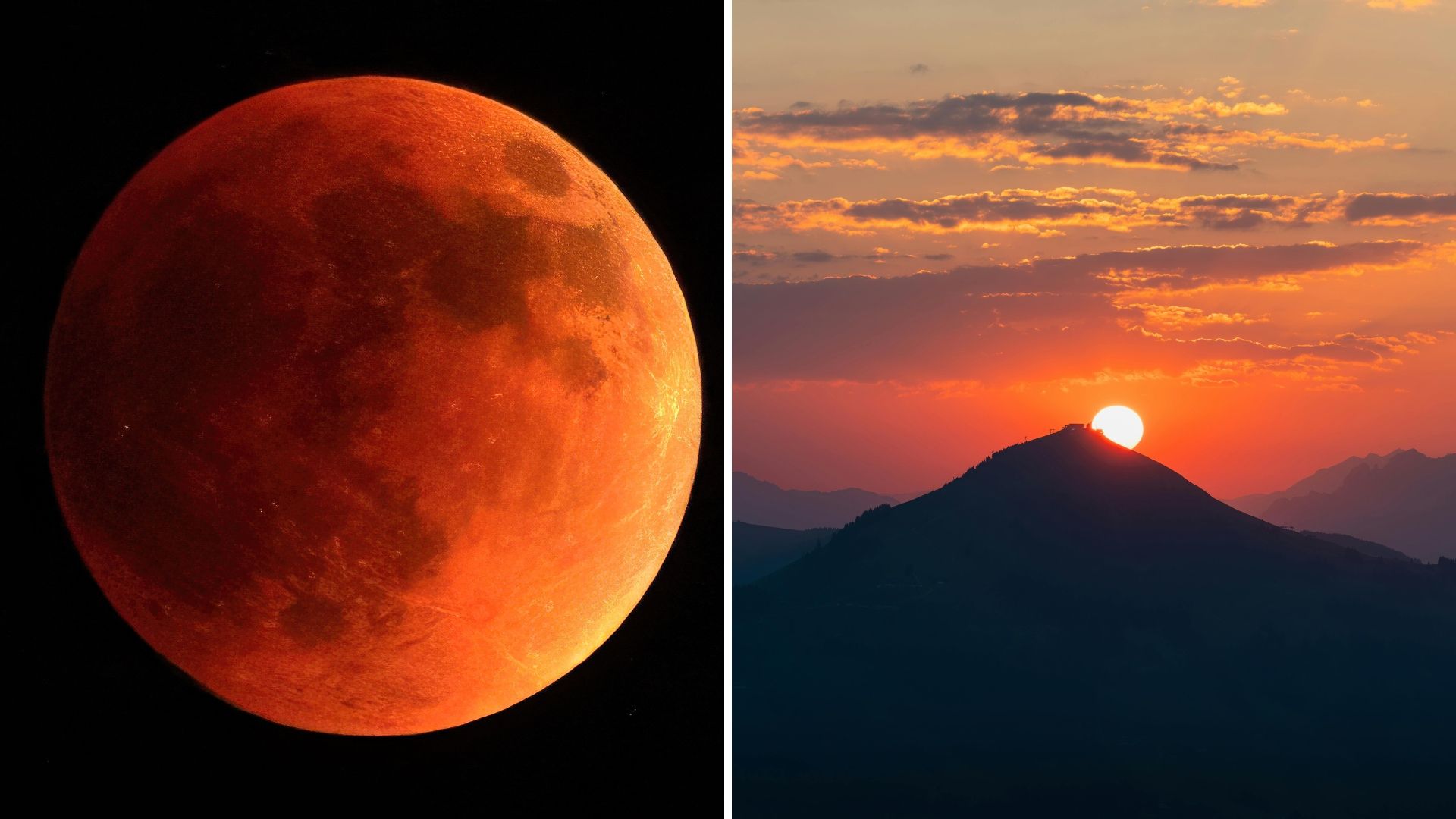 Veja o ‘impossível’ quando o nascer do sol e um eclipse lunar total aparecem ao mesmo tempo em 3 de março