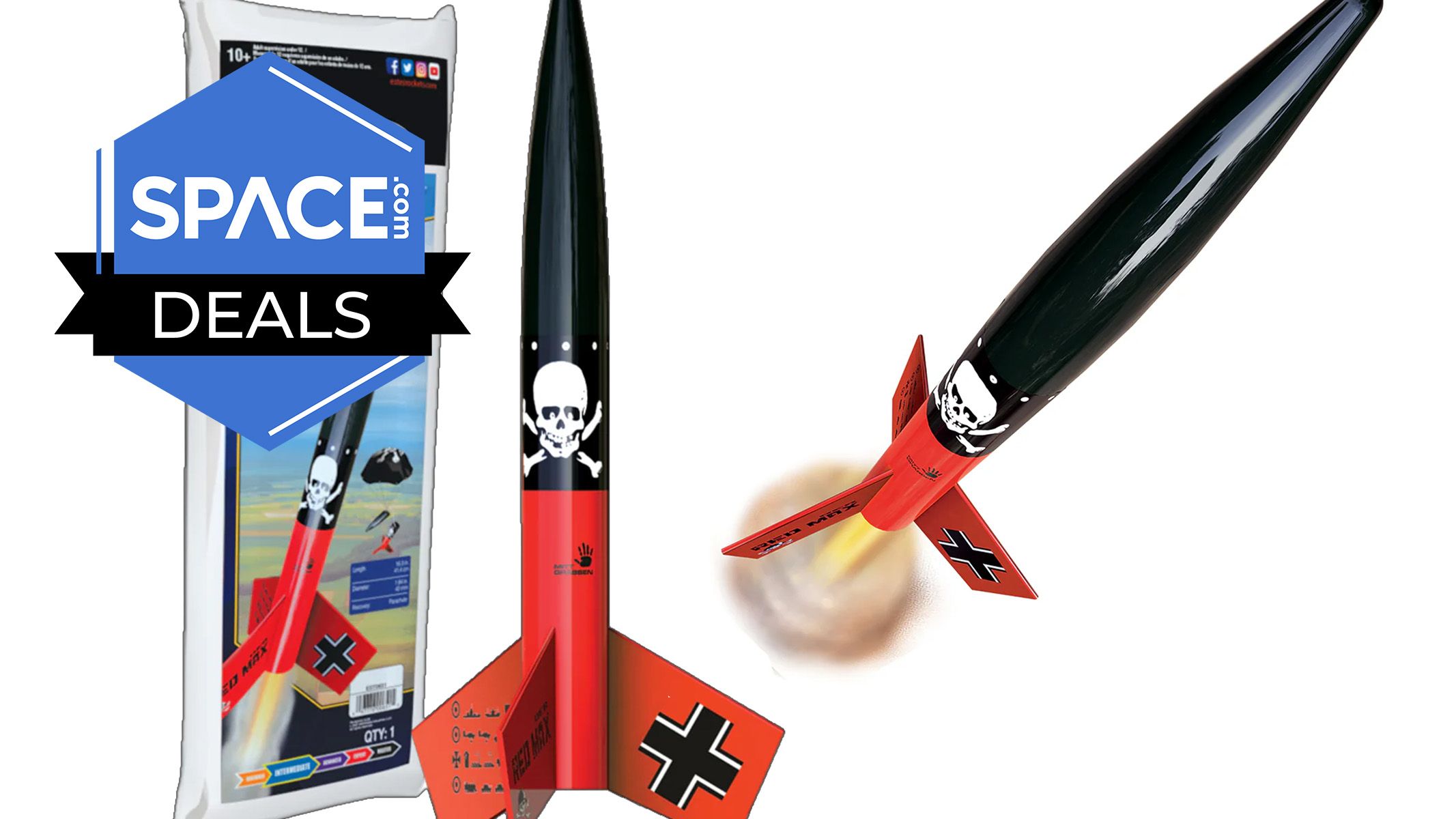 Crie sua própria missão Artemis 2 com este kit de foguete modelo Estes, agora por menos de US $ 15
