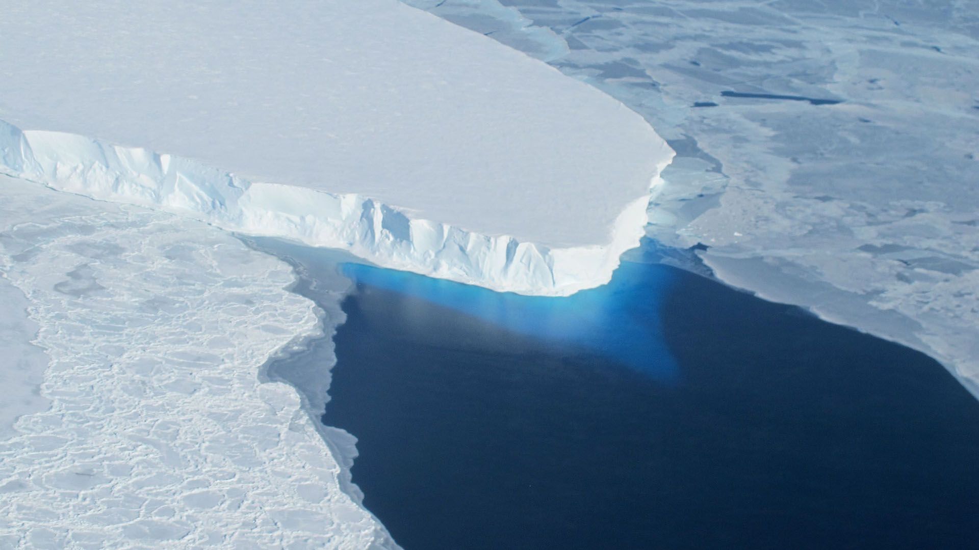 A Antártica perdeu 5.000 milhas quadradas de “gelo aterrado” nos últimos 30 anos, revelam imagens de satélite