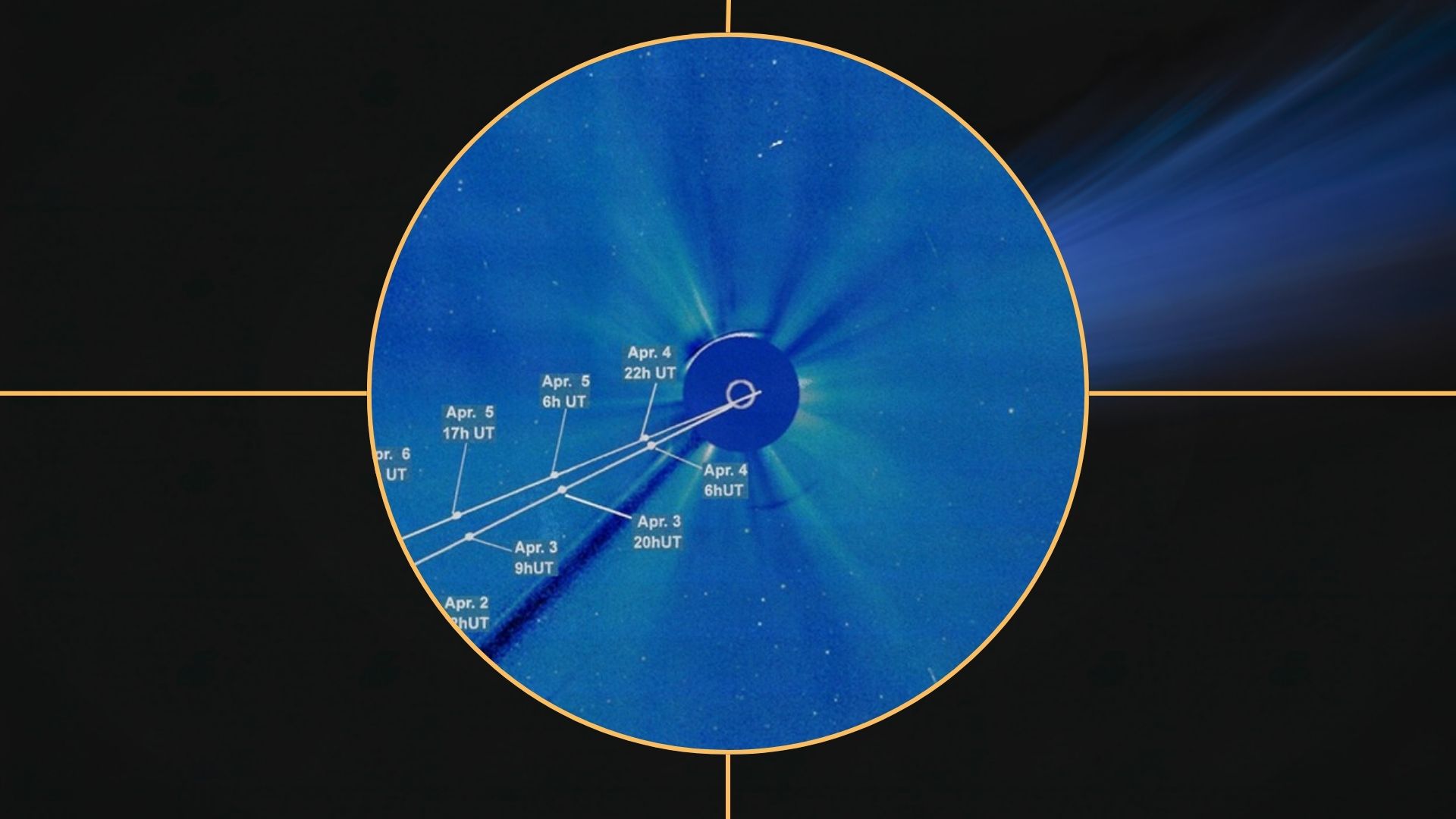 O ‘cometa da Páscoa’ poderá ser visível nos céus diurnos em abril – se sobreviver a um mergulho de fogo além do sol