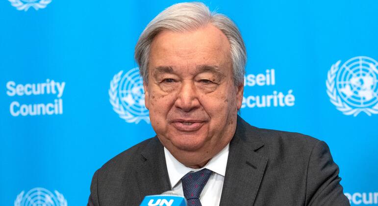 Chefe da ONU faz apelos a partes do conflito Israel-Líbano entre trégua e luto