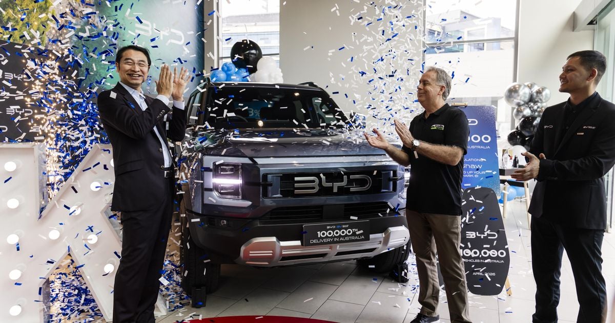 BYD atinge 100.000 vendas australianas em menos de 3,5 anos