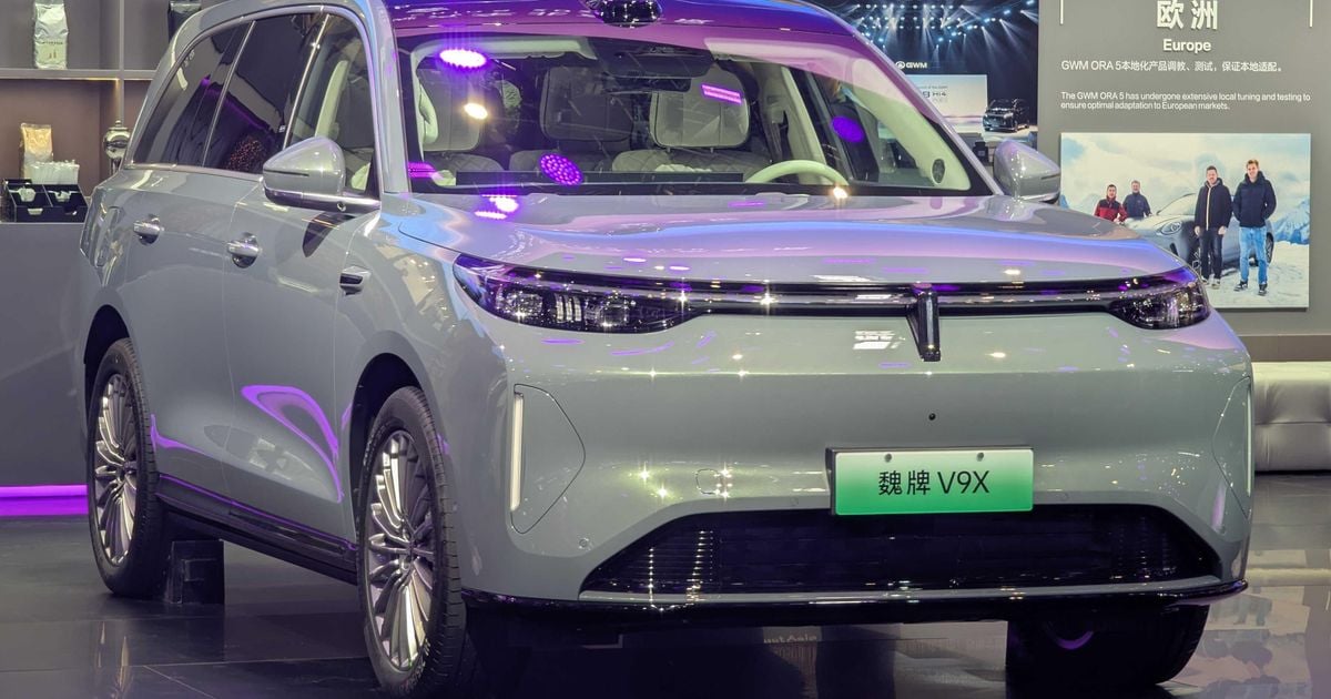 2026: Wey V9X: o novo SUV carro-chefe da GWM tem uma bateria enorme para um PHEV e muitos recursos