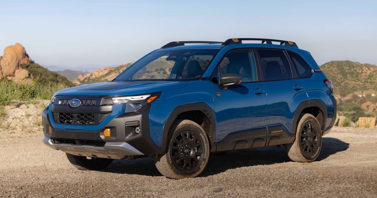 2027 Subaru Forester Wilderness Hybrid revelado como o híbrido mais robusto da marca até agora