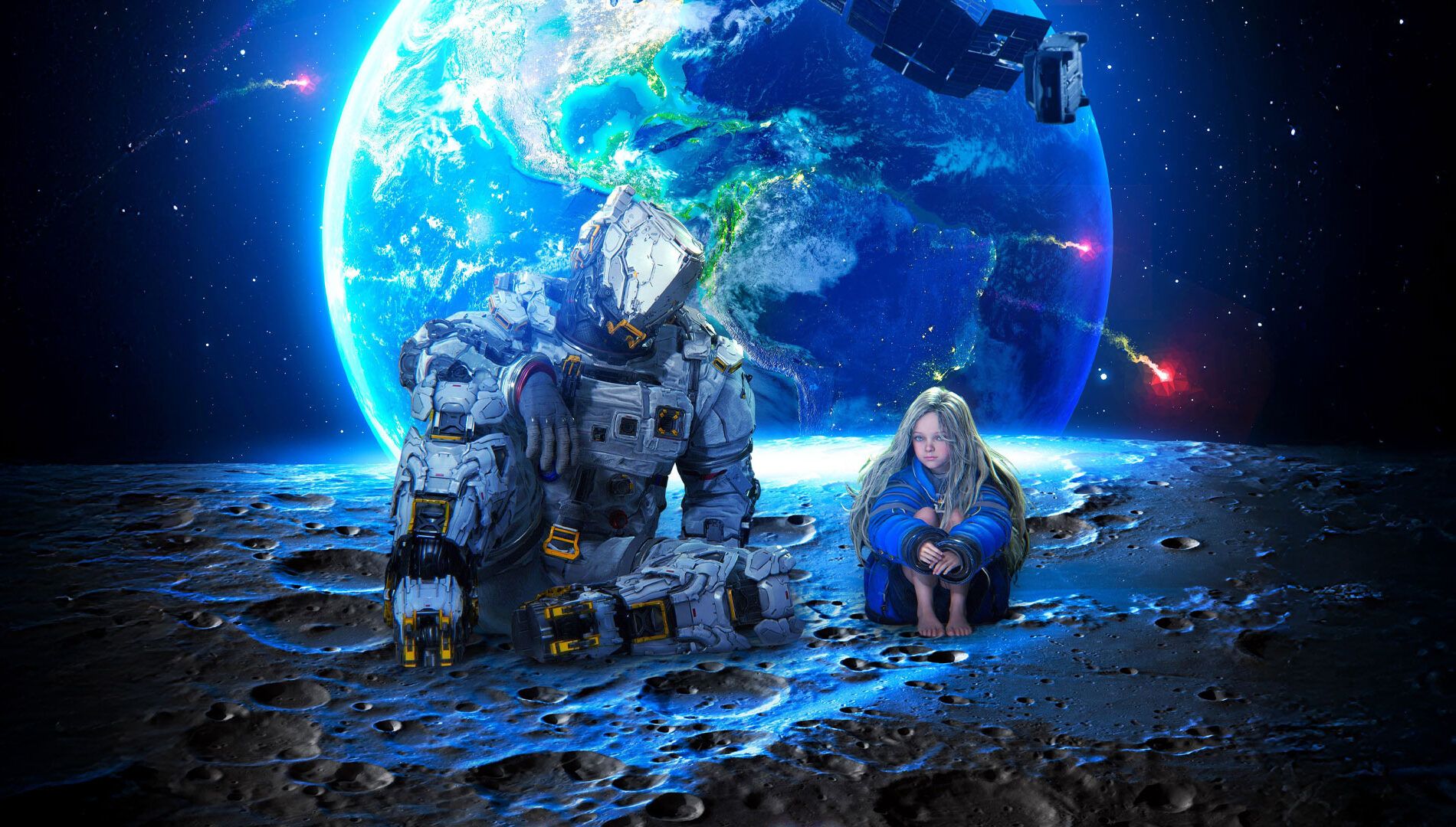 A história de Pragmata sobre desperdício de IA, humanidade e conquista lunar torna-o o jogo de ficção científica mais oportuno do ano
