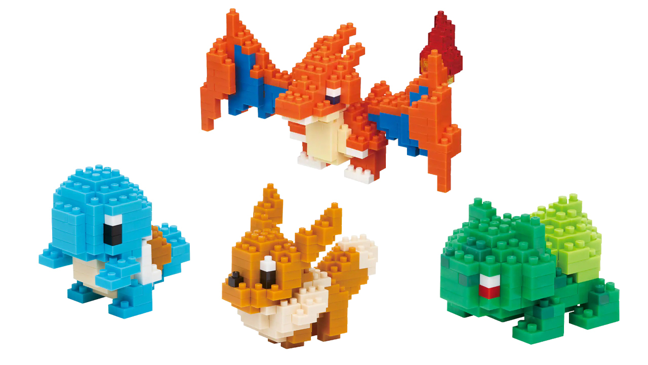 Uma tonelada de figuras de Pokémon Nanoblock estão à venda na Best Buy por tempo limitado