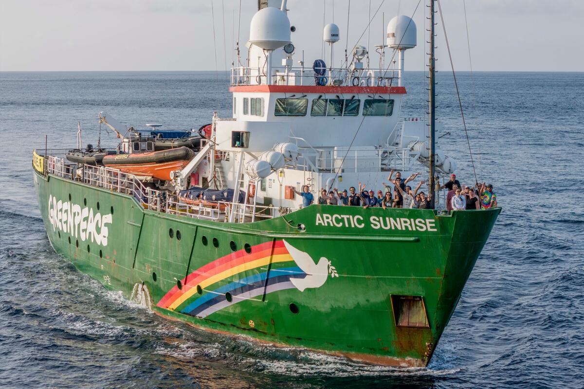 Greenpeace se juntará à Flotilha Global Sumud em Gaza