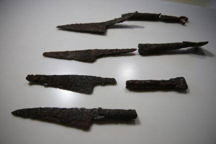 Conjunto de facas de cozinha de 1.500 anos encontrado em Adrianópolis – The History Blog