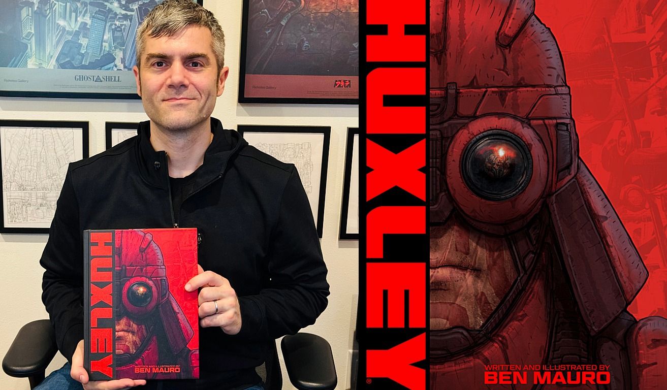 O universo da história em quadrinhos ‘Huxley’ de Ben Mauro é a próxima grande novidade na ficção científica? (entrevista)