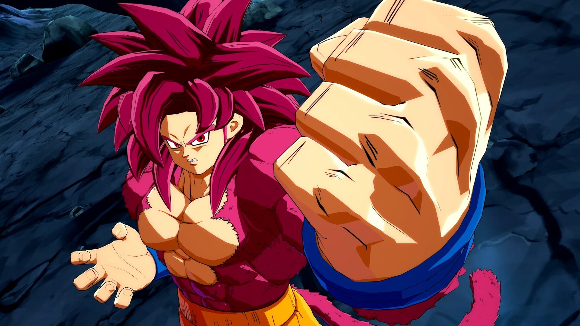 O personagem DLC de Dragon Ball FighterZ, Goku (Super Saiyan 4, DAIMA), será lançado em 22 de abril