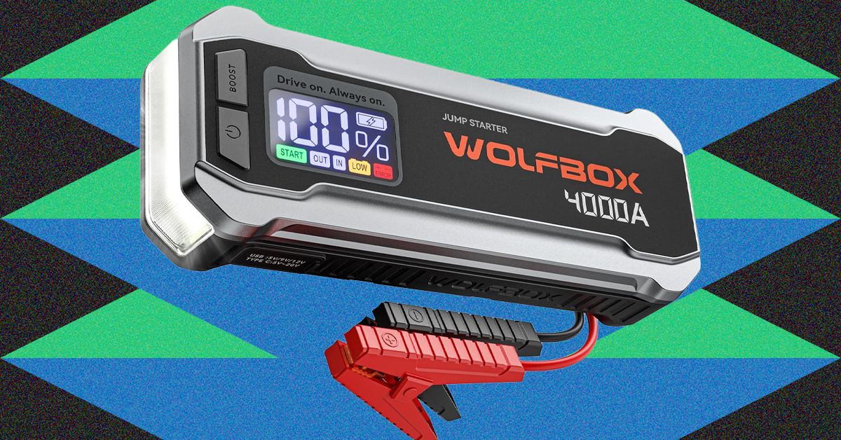 Os 3 melhores jump starters portáteis em 2026: carregue-se