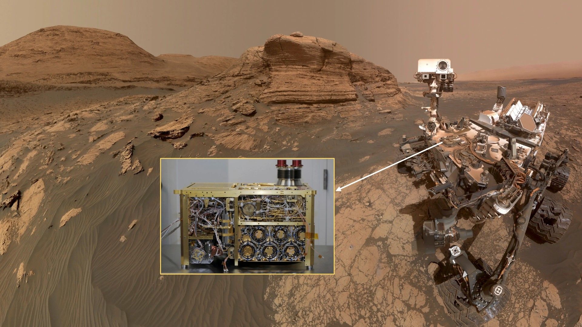 O rover Curiosity da NASA encontra blocos de construção de vida em Marte. Os cientistas não têm certeza de como chegaram lá