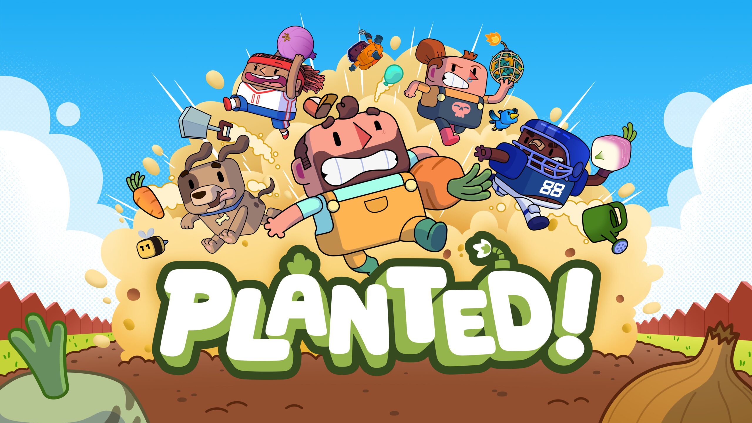 Jogo cooperativo de jardinagem para festas Planted! anunciado para PS5, Xbox Series, Switch e PC