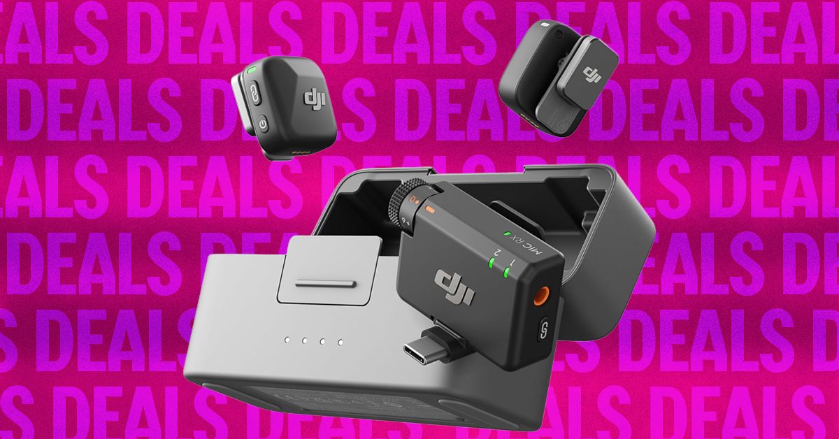 Economize $ 20 neste conjunto de microfone sem fio já barato