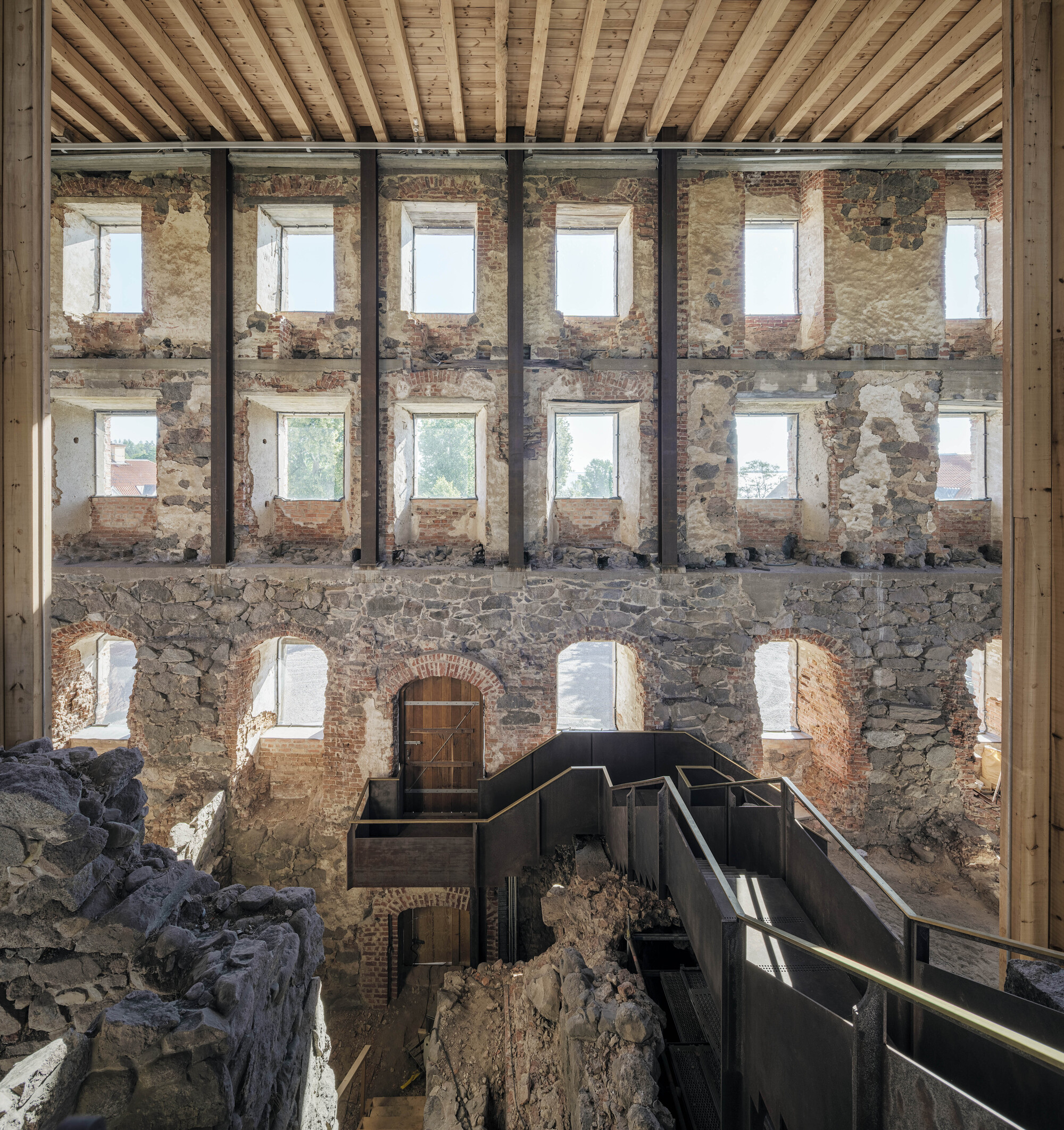 Ruína do Castelo de Stjärnorp / Tengbom