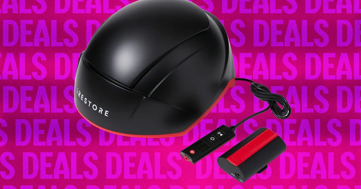 Principais ofertas da iRestore para dispositivos de crescimento capilar e terapia LED