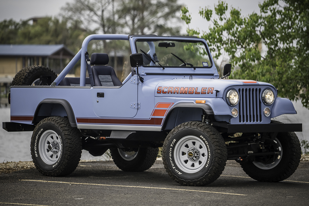 Vigilante colocou um Hemi de 485 HP no Retro Jeep CJ-8 Scrambler