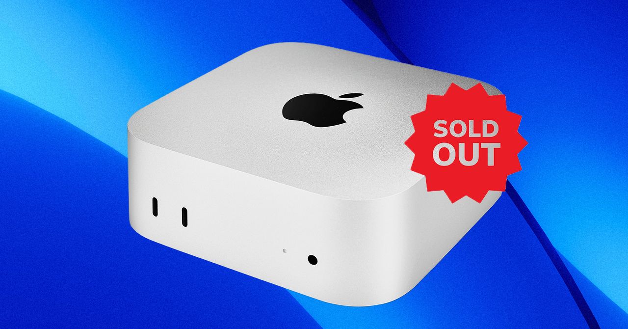 Boa sorte em conseguir um Mac Mini nos próximos ‘vários meses’