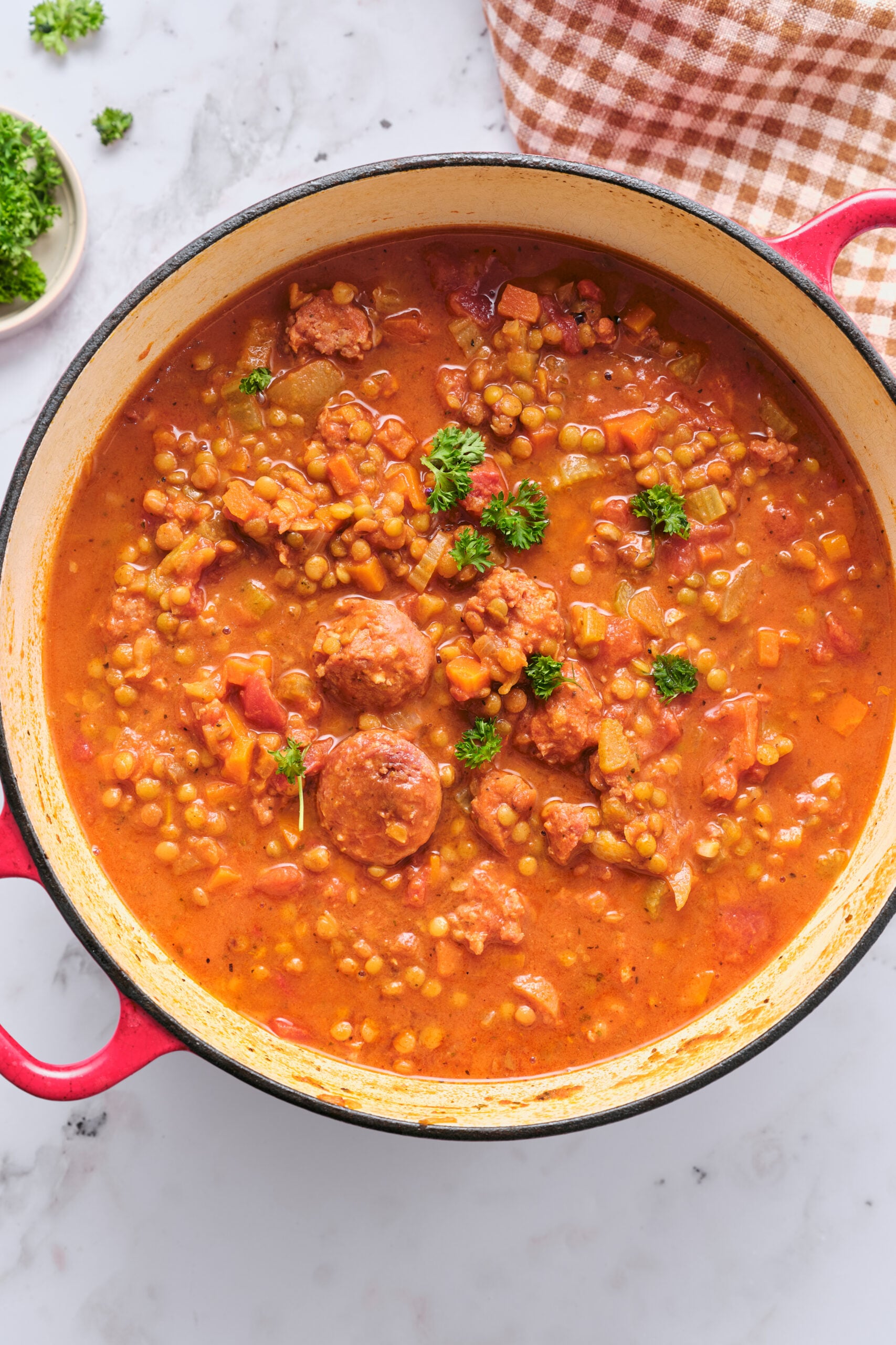 Sopa De Salsicha E Lentilha – Food Faith Fitness