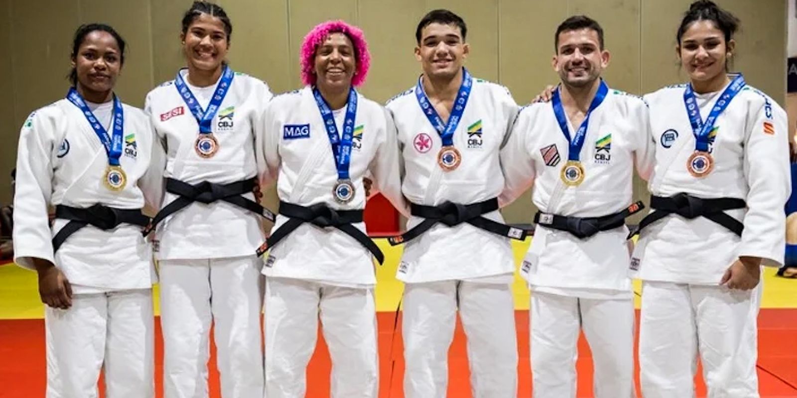 Brasil abre Pan-Americano Sênior de judô com seis medalhas