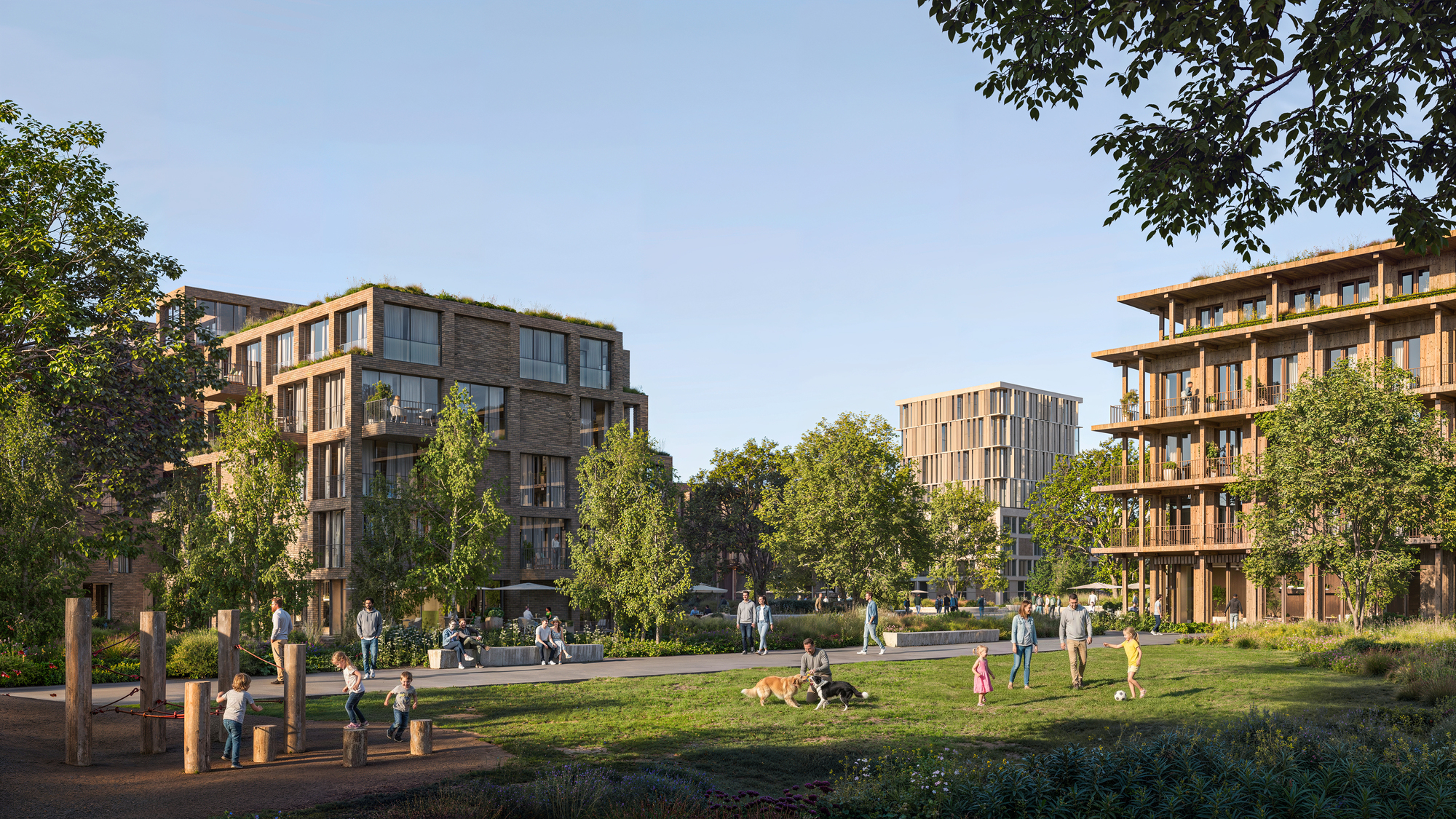 Coldefy lidera plano mestre vencedor para transformar Budapest Brownfield em distrito urbano rewilded