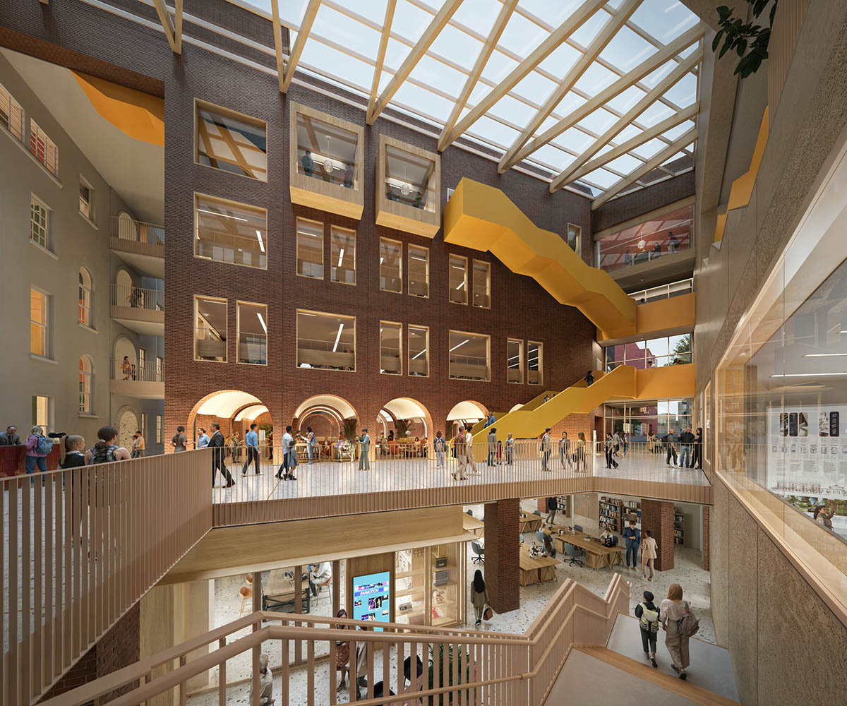 2023 – Projeto para a nova Biblioteca Municipal de Dublin, Parnell Square, Dublin – Arquitetura da cidade de Dublin, Irlanda não construída