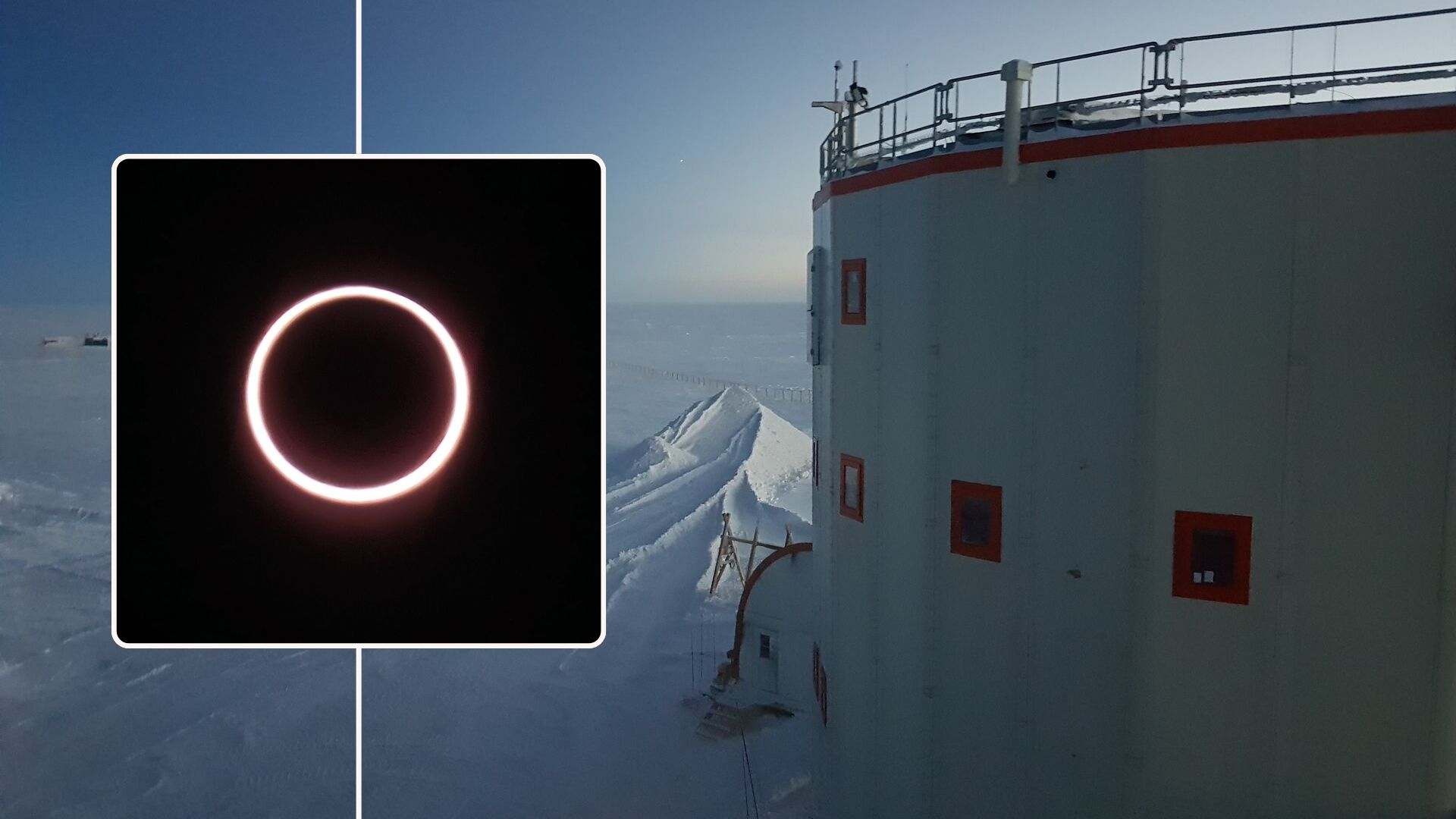 Apenas 12 pessoas na Terra viram este eclipse do “anel de fogo”. Veja como alguém improvisou para capturar uma foto única da Antártica