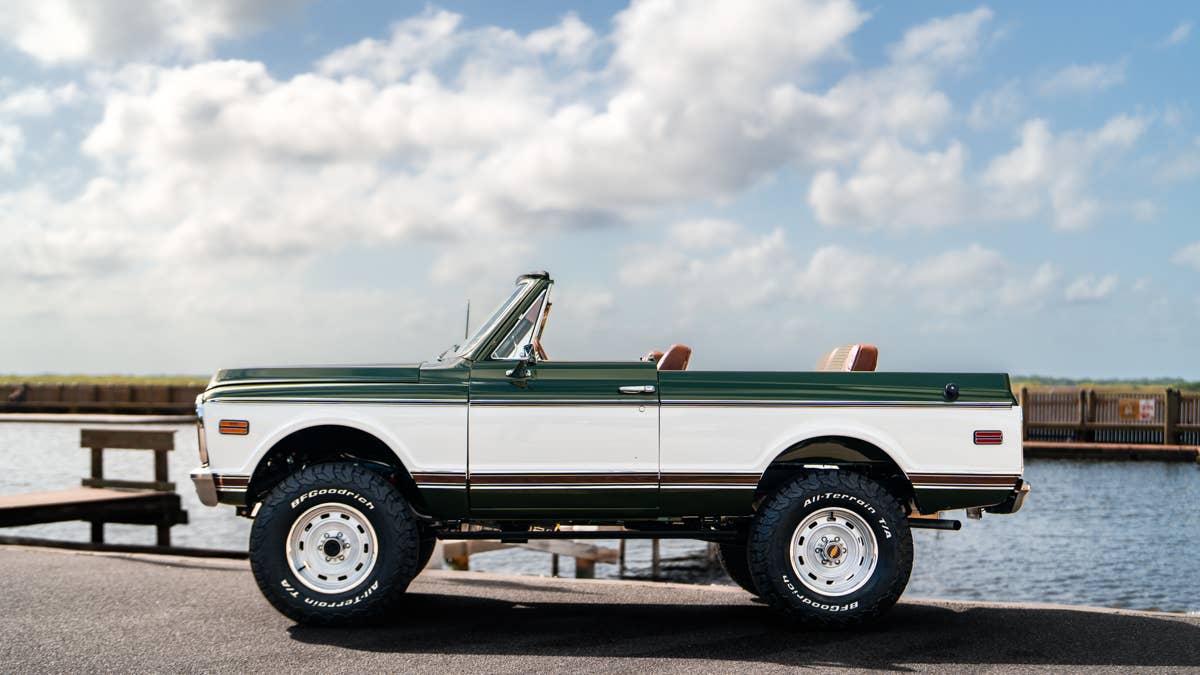 Este Chevy Blazer 1972 acaba de receber uma reforma de luxo de US $ 245.000