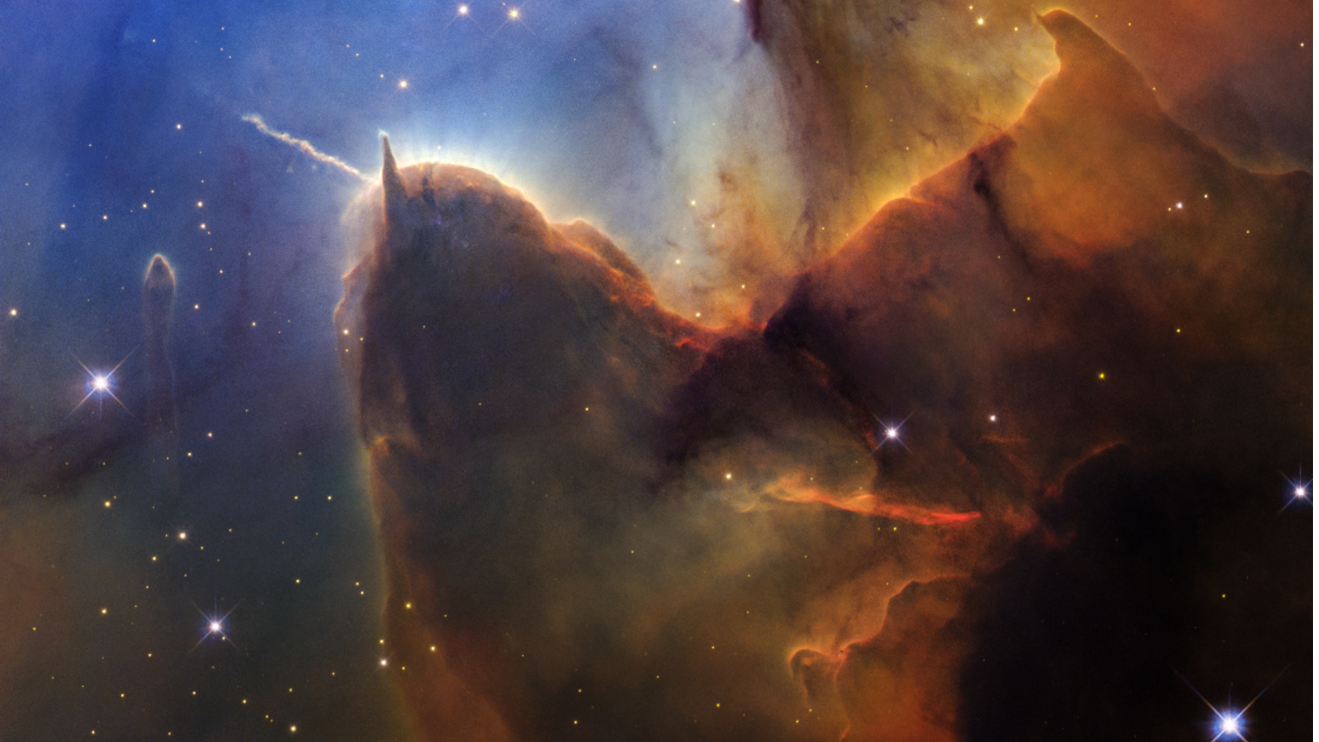 Telescópio Hubble comemora 36º aniversário com linda nova imagem da famosa Nebulosa Trífida