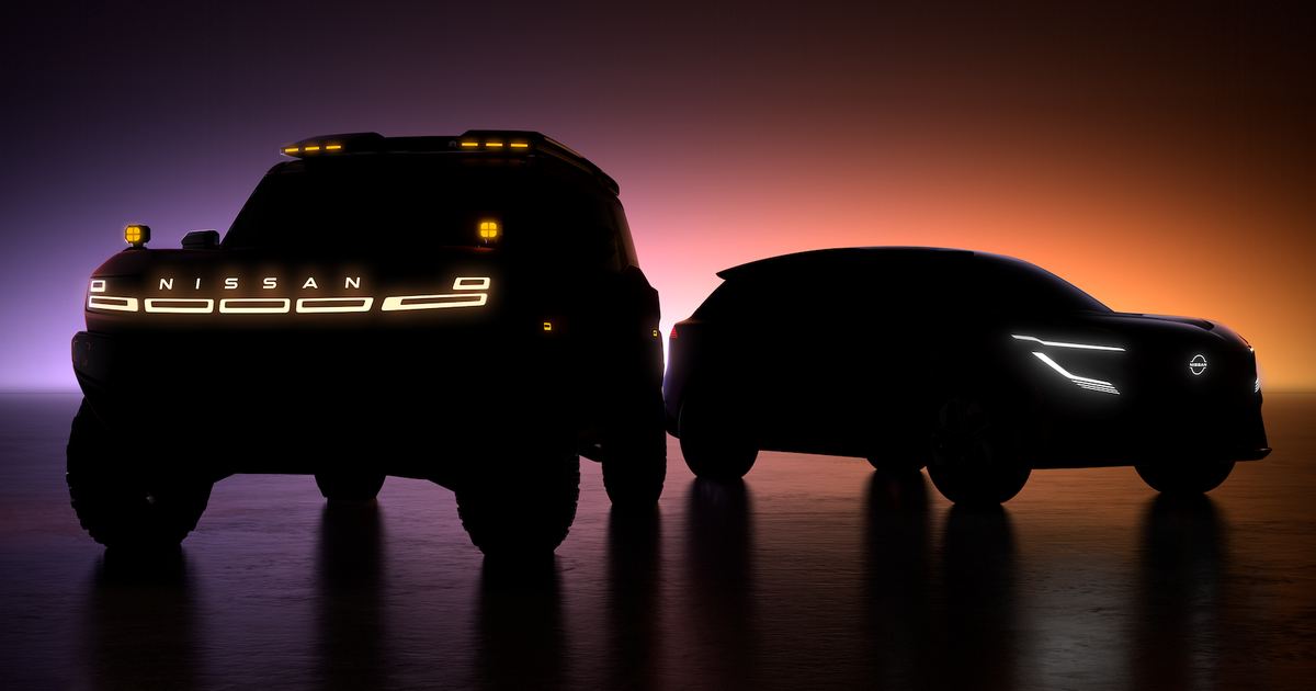 Nissan revela conceito off-roader robusto na China ao lado de SUV mais elegante