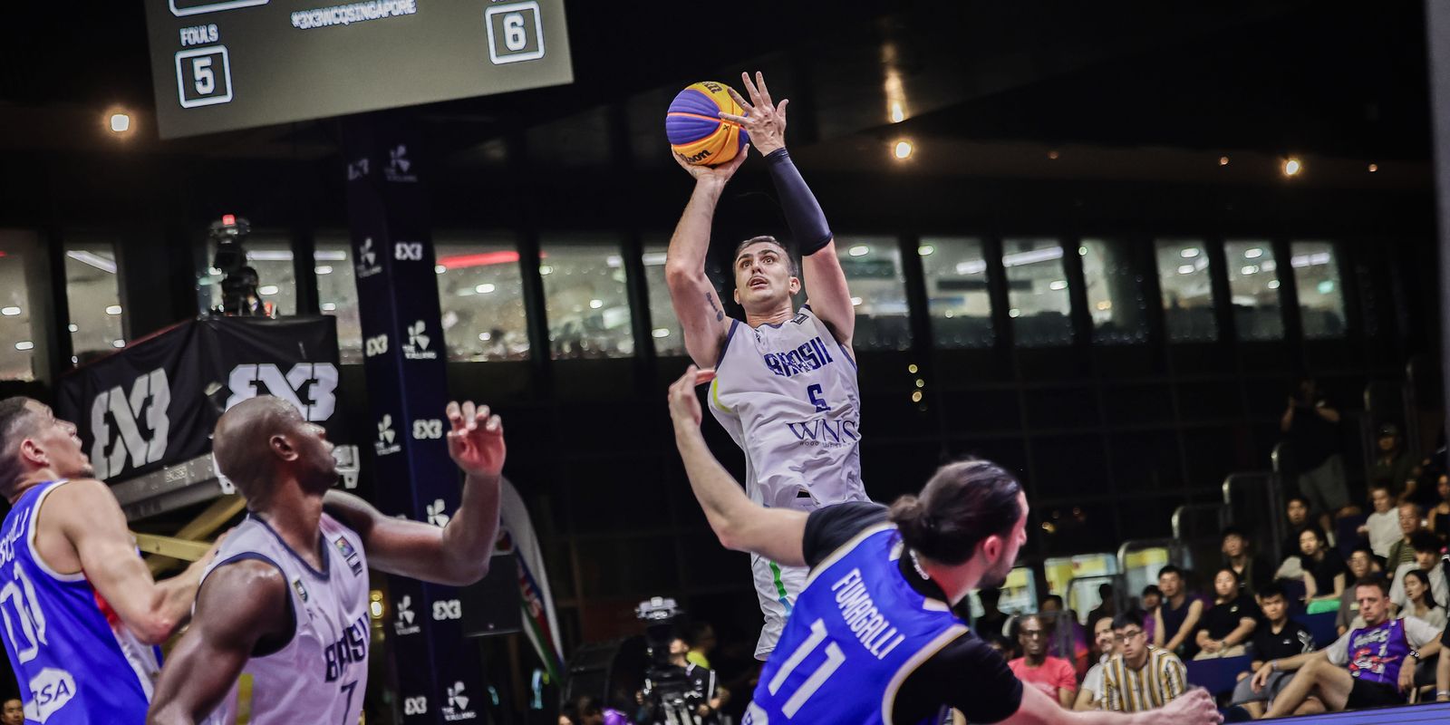 Seleção masculina se classifica para Copa do Mundo de basquete 3×3