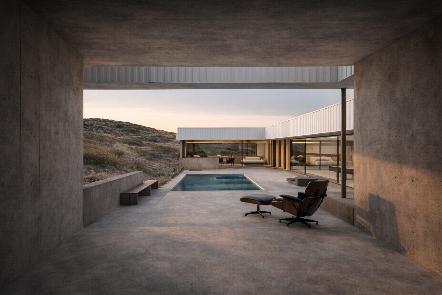 7 casas não construídas moldadas pelo local, clima e restrições