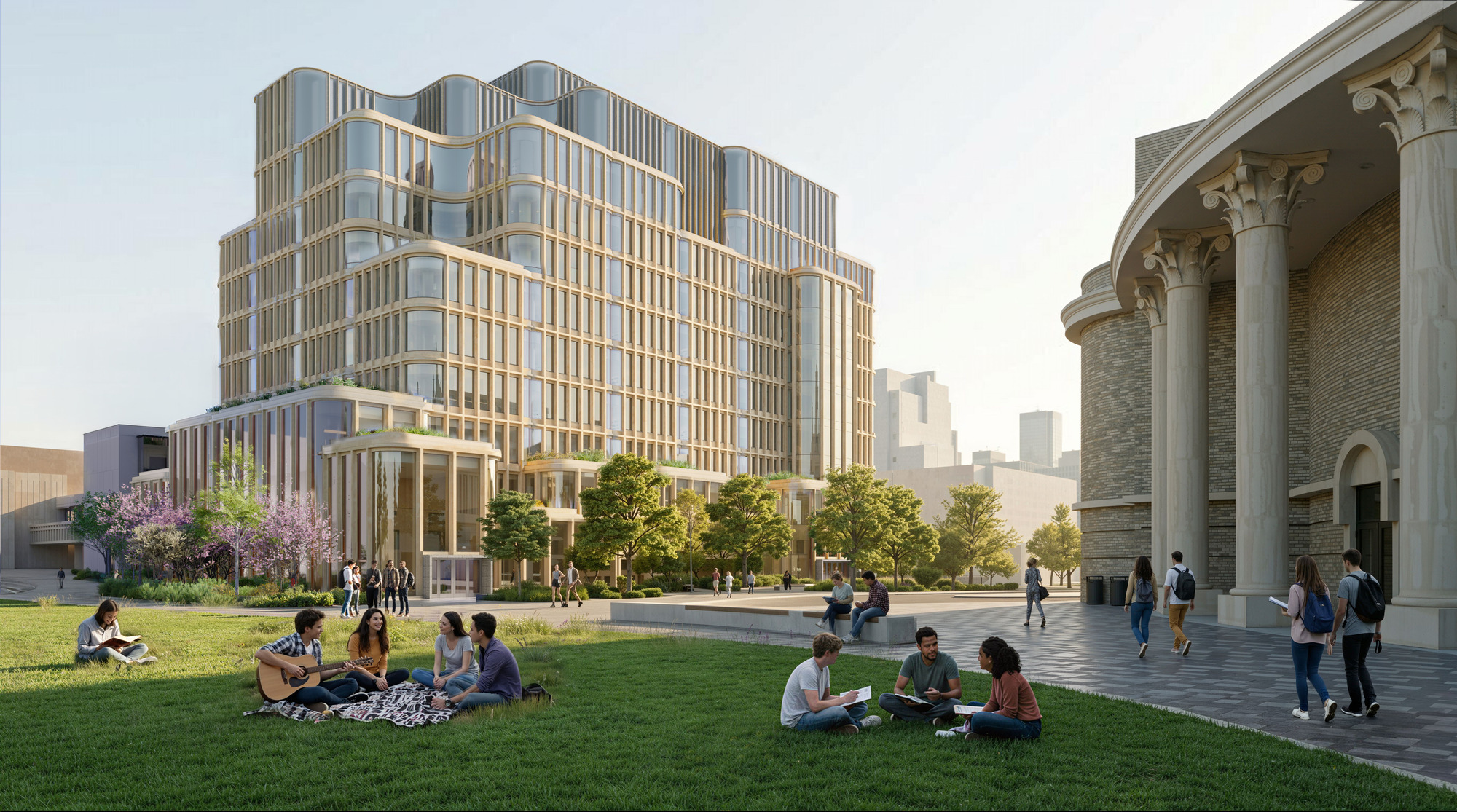 MVRDV, Diamond Schmitt e Two Row Architect revelam projeto para o Edifício Temerty na Universidade de Toronto