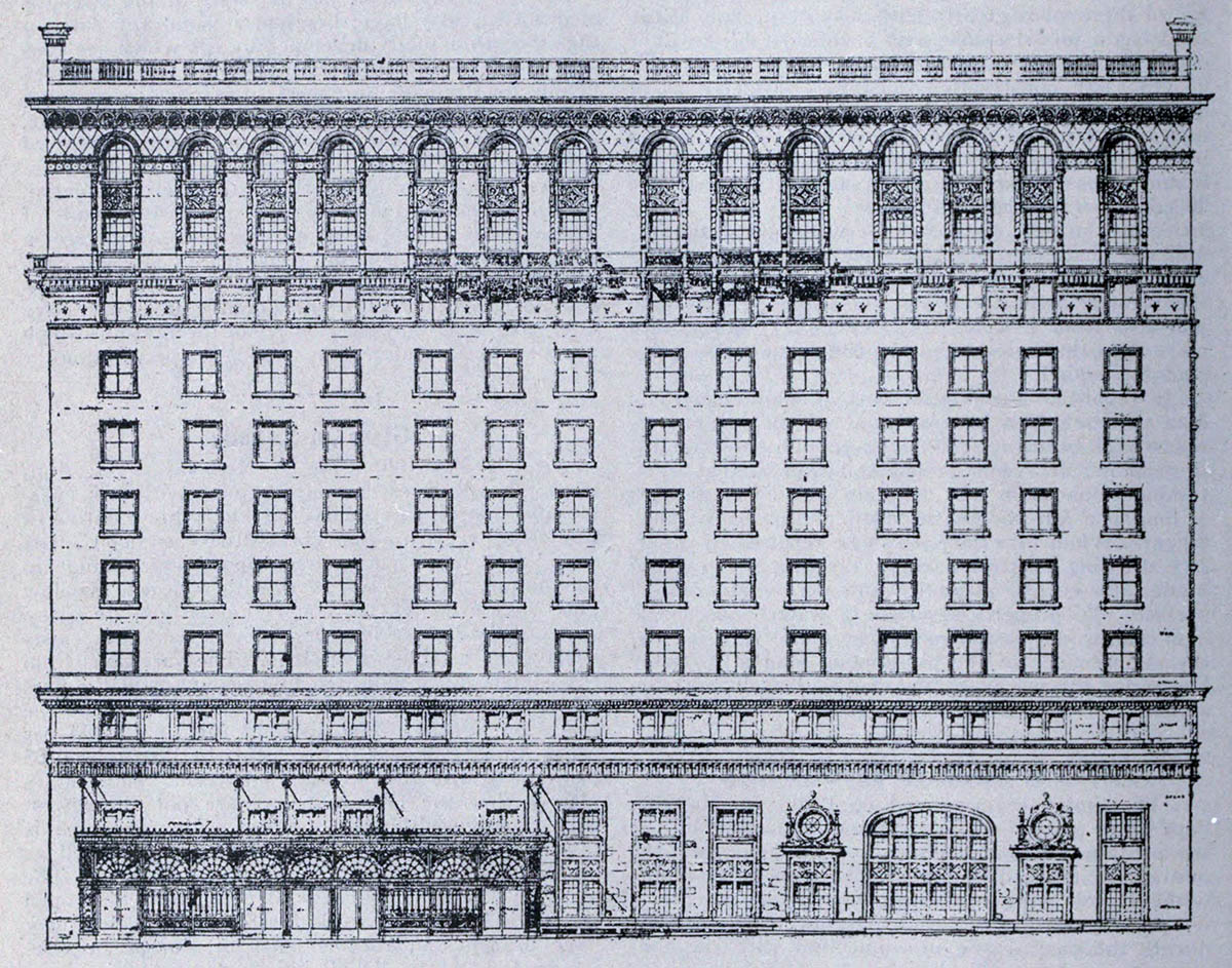 1912 – Hotel Ritz-Carlton, Montreal, Quebec – Arquitetura de Montreal