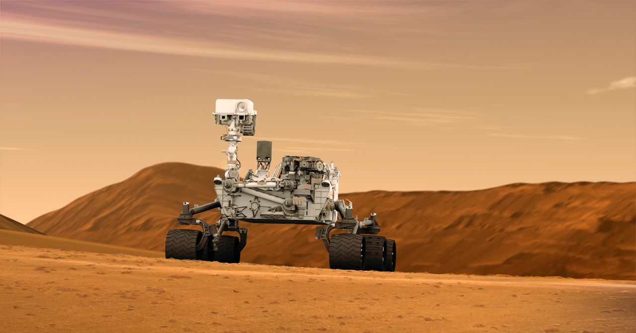 O Curiosity Rover da NASA ficou com a broca presa em uma rocha. Veja como eles o libertaram