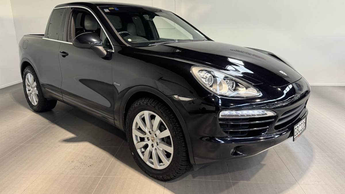 Alguém transformou um Porsche Cayenne na picape que o Porsche nunca construiu