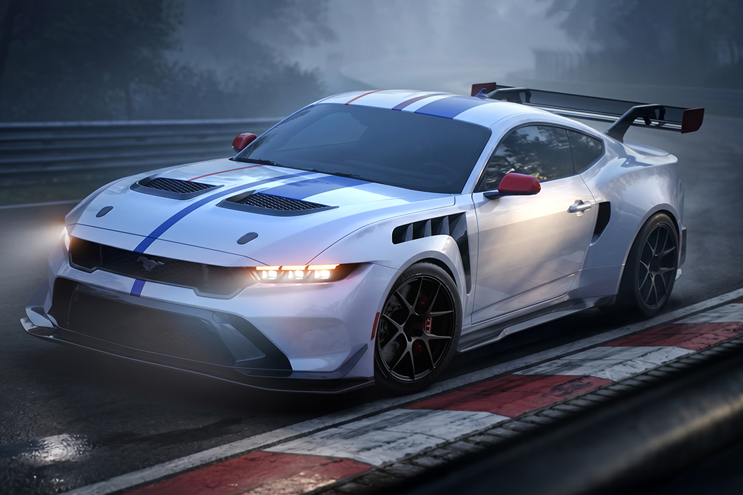 Ford envolve o Mustang GTD de 815 HP com estrelas e listras para o 250º aniversário da América