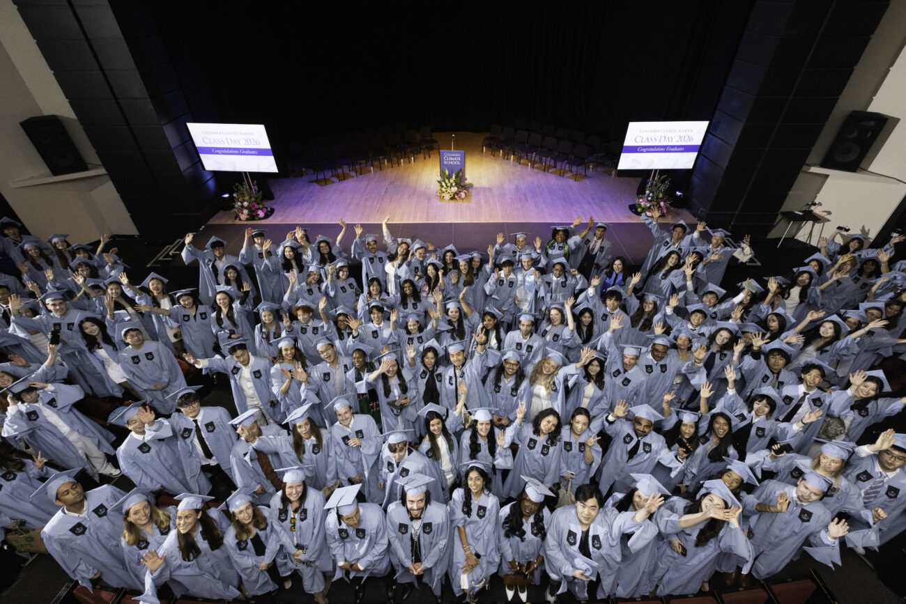 Parabéns aos formandos de 2026 da Columbia Climate School – State of the Planet