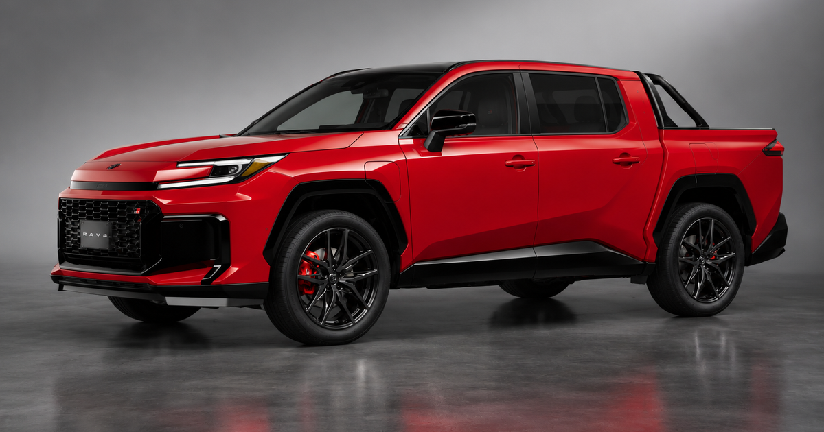 Toyota está de olho no ute baseado em RAV4 como uma alternativa mais parecida com um carro para HiLux, Tacoma